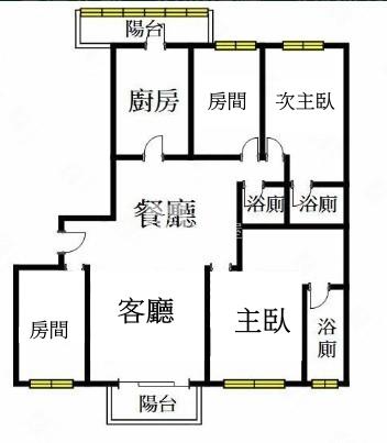 【奔馳】麗寶W1-景觀4房+3車位房屋室內格局與周邊環境