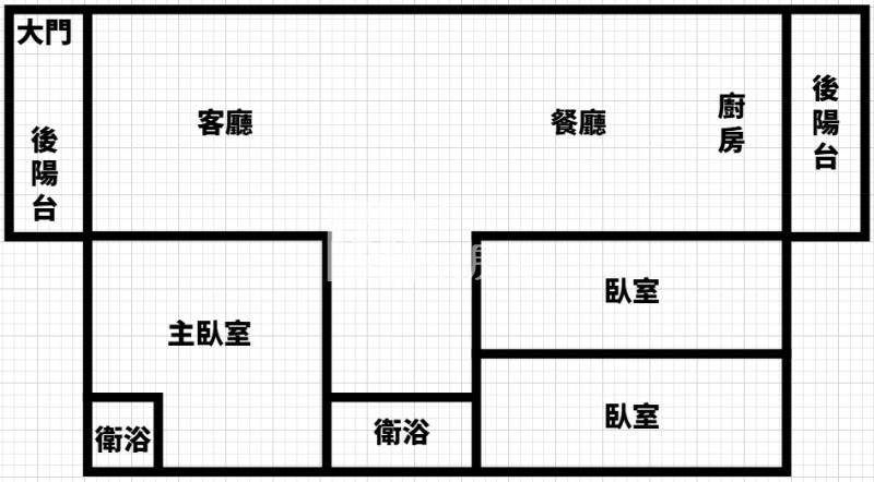 龍潭屋齡新電梯三房車房屋室內格局與周邊環境