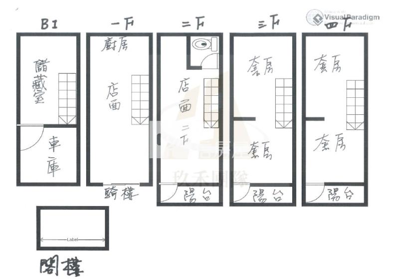 【玖禾】青埔近A19站透天店面房屋室內格局與周邊環境