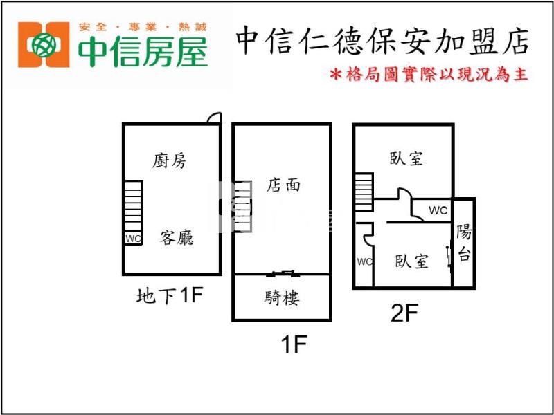 歸仁國光街一二樓寓房屋室內格局與周邊環境
