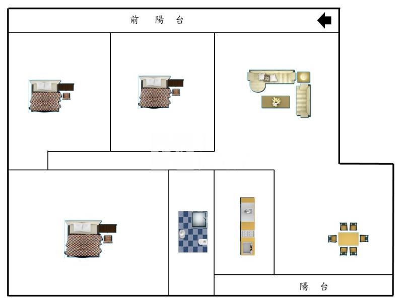 龜山市區萬壽路低樓美寓房屋室內格局與周邊環境