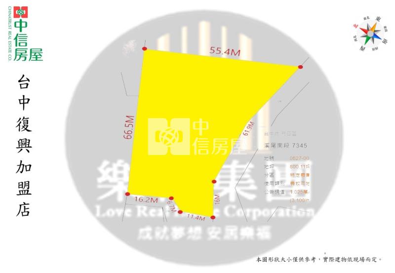 台中烏日便宜農地房屋室內格局與周邊環境