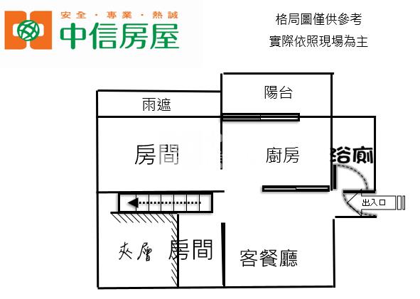 【新世紀】內壢高中景觀2+1房車房屋室內格局與周邊環境