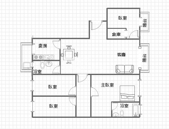 【奔馳】君璽高樓層視野景觀戶房屋室內格局與周邊環境