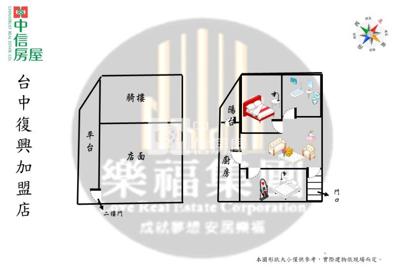 (美村逸境)國美館特區14米大面寬美樓店房屋室內格局與周邊環境