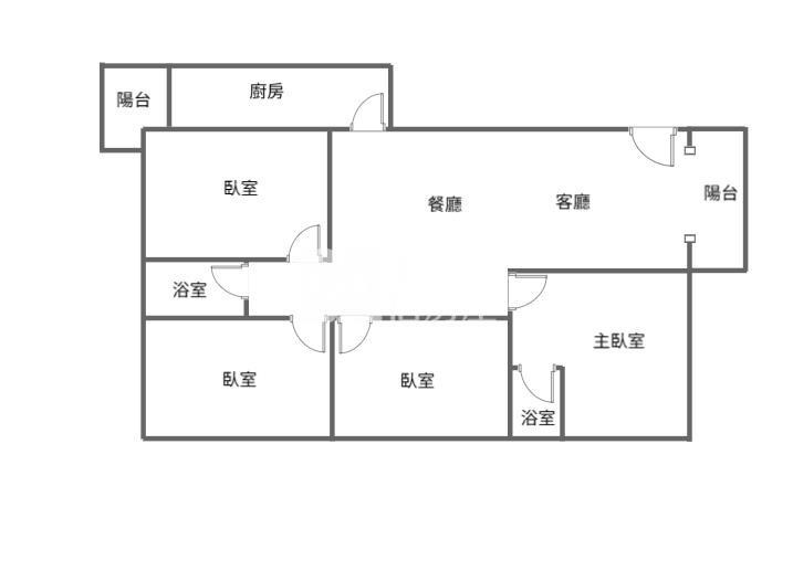 【安家】民權極景光明公園大四房房屋室內格局與周邊環境