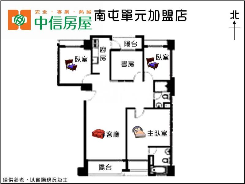 新光特區高樓四房雙車位房屋室內格局與周邊環境