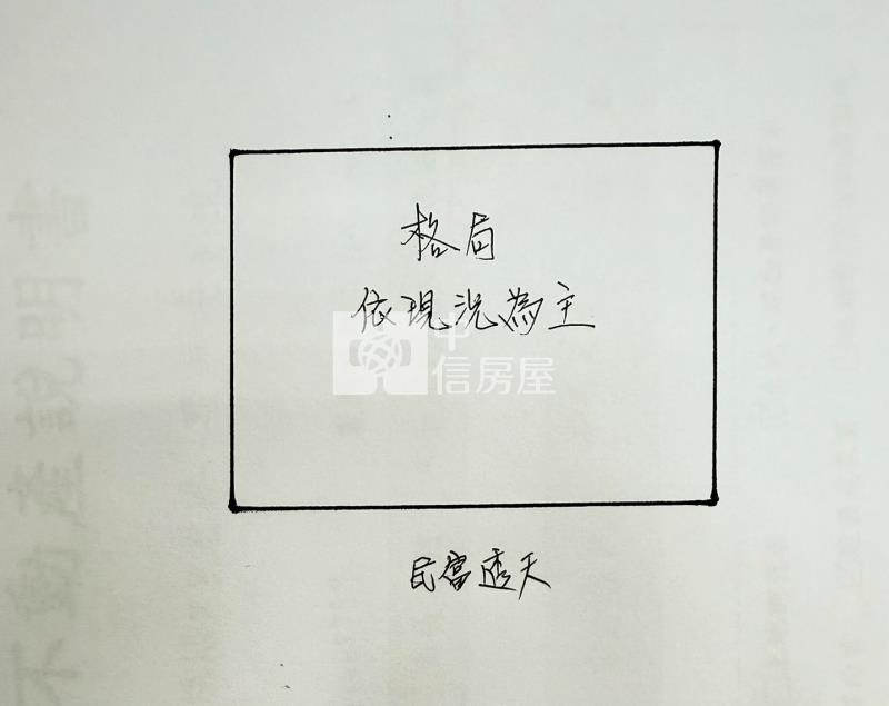 民富路透天房屋室內格局與周邊環境