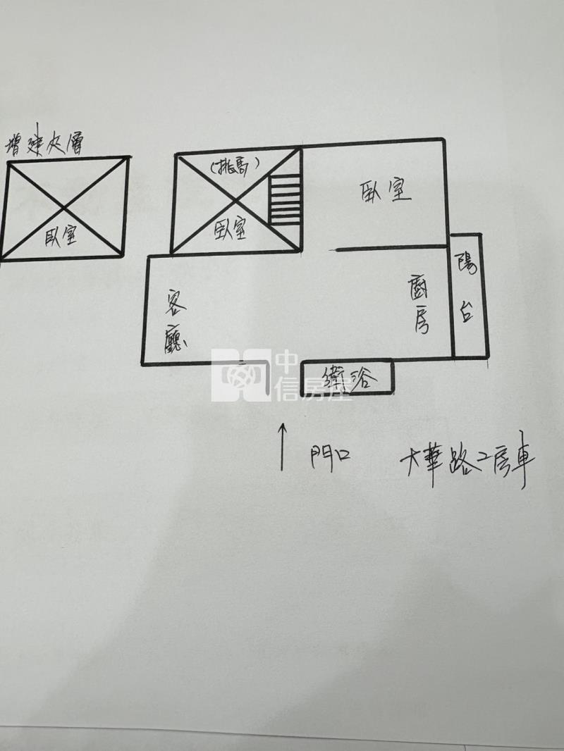 大華路2房車房屋室內格局與周邊環境
