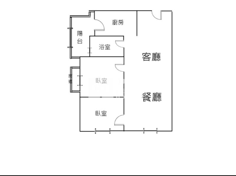 近捷運綠光城市閱美館兩房車房屋室內格局與周邊環境