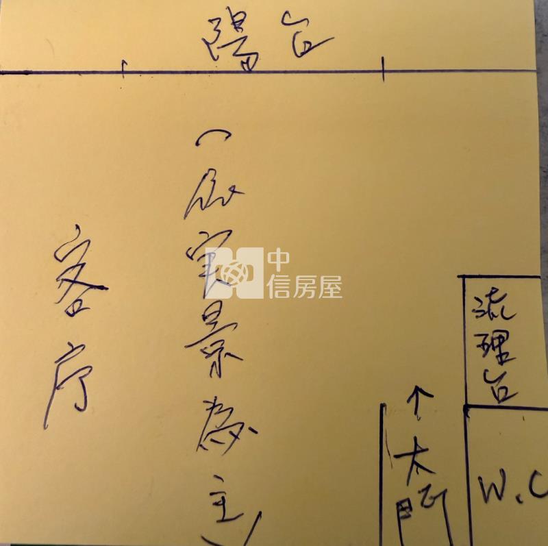 中壢車站電梯陽台大套房(龍門天下)房屋室內格局與周邊環境