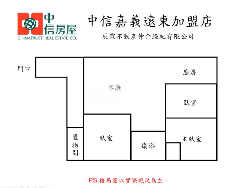 世賢嘉天廈美三房房屋室內格局與周邊環境