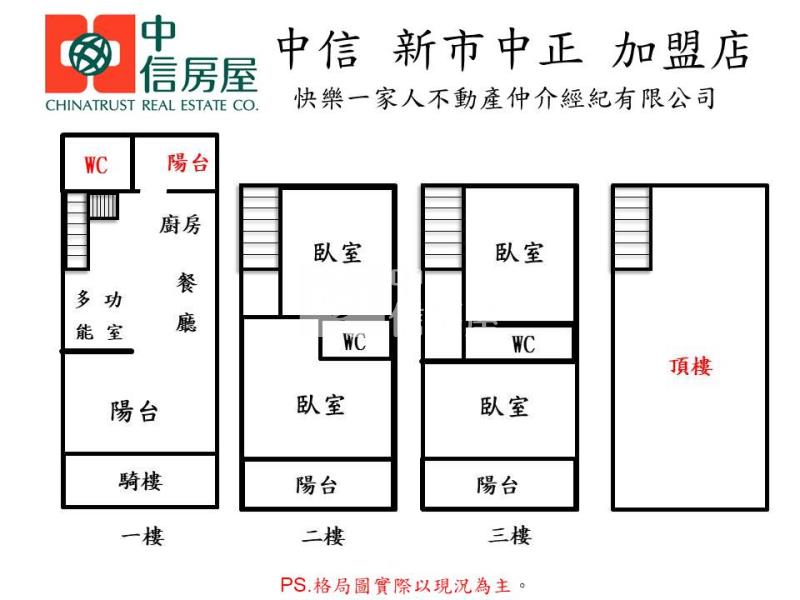 屏東鹽埔5米面寬美裝透天房屋室內格局與周邊環境