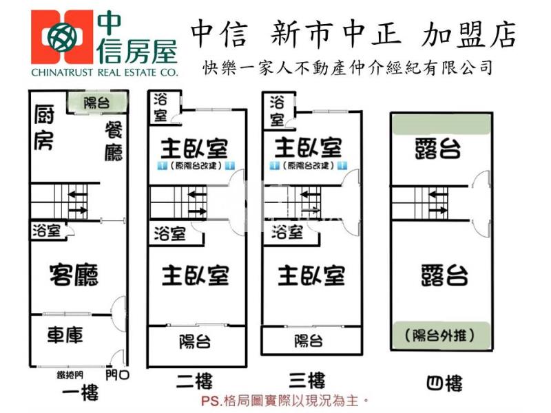 近善化車站四套房傳統車墅房屋室內格局與周邊環境