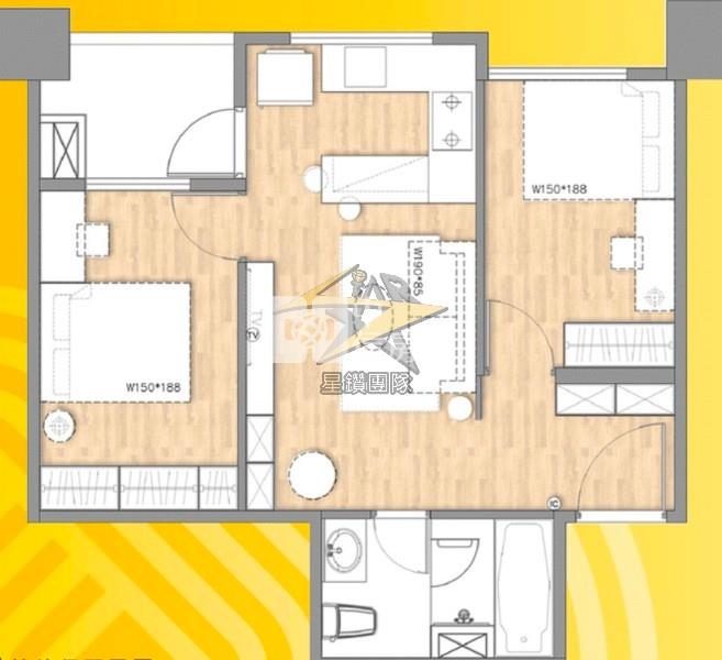 【星鑽】 青埔A18高鐵站前A+(2房+車)房屋室內格局與周邊環境