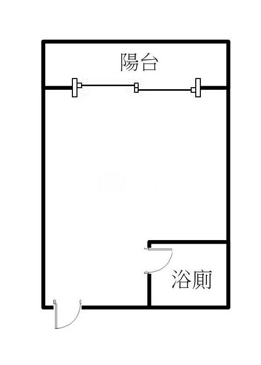 大地風情收租套房A002房屋室內格局與周邊環境