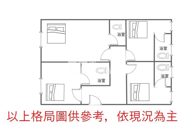 中原大學近捷運四套房房屋室內格局與周邊環境