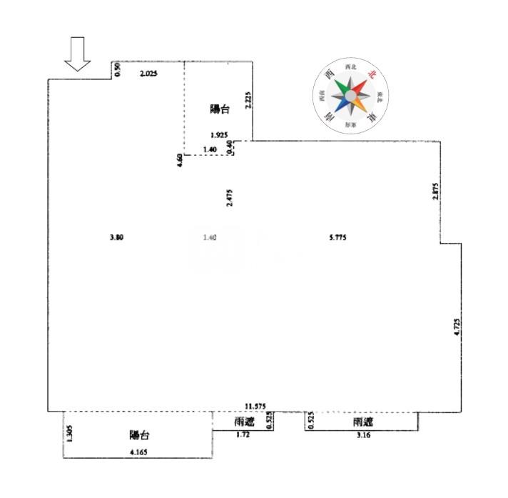 佳成公園i-Park四改3房雙平車房屋室內格局與周邊環境
