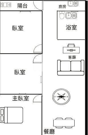 桃園德華街美寓房屋室內格局與周邊環境