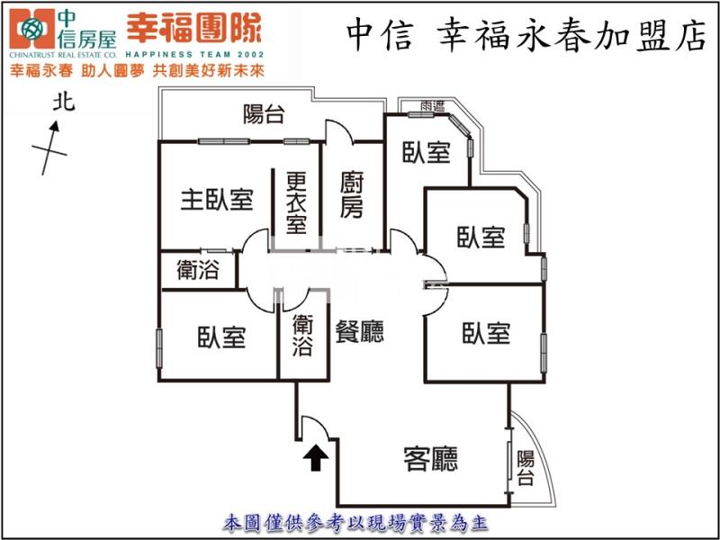 七期惠文國小大五房雙平車房屋室內格局與周邊環境