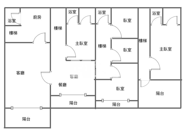【新世紀】內壢大面寬邊間別墅房屋室內格局與周邊環境