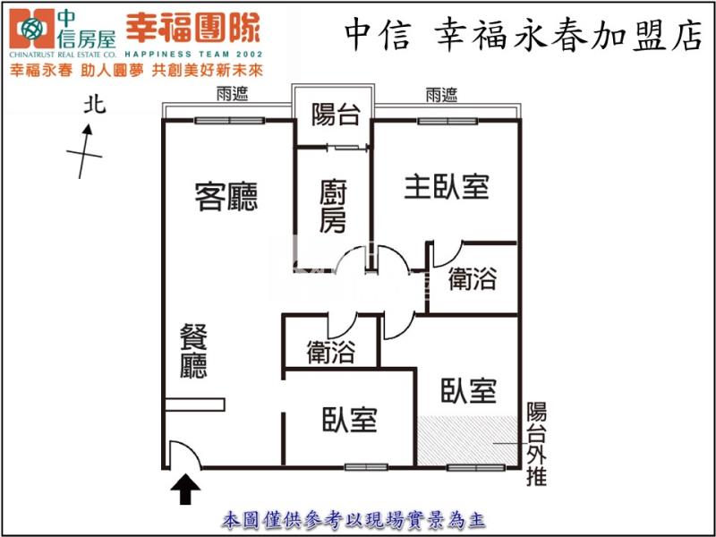 獨家!斗六投資三房平車房屋室內格局與周邊環境