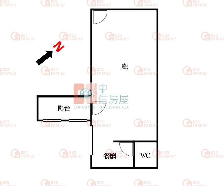低總價收租置產工作室附車位房屋室內格局與周邊環境