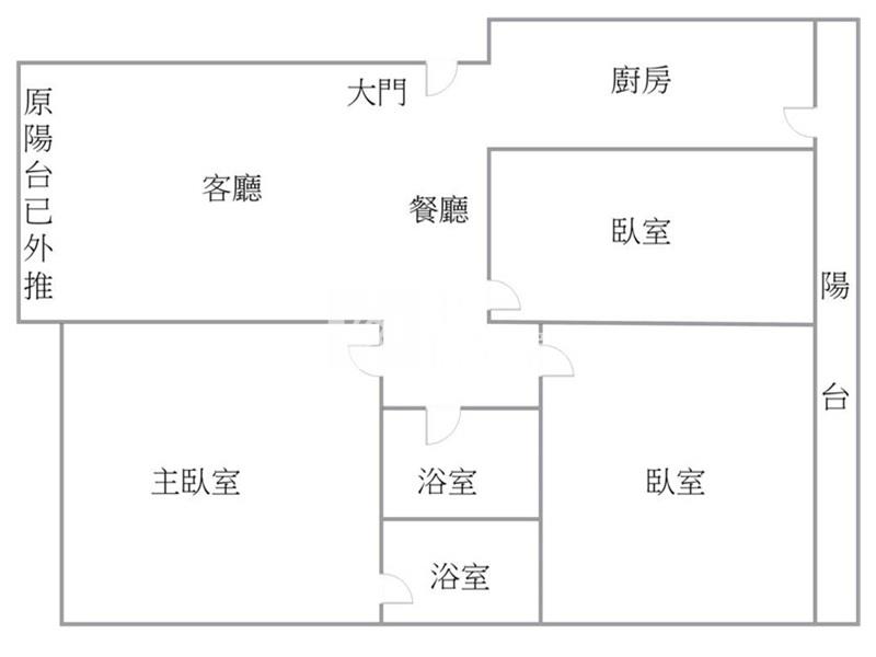 高雄房屋-武廟黃金地段溫馨公寓房屋室內格局與周邊環境