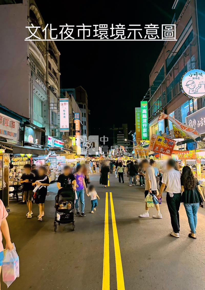 ▲嘉義市區文化夜市金透店房屋室內格局與周邊環境