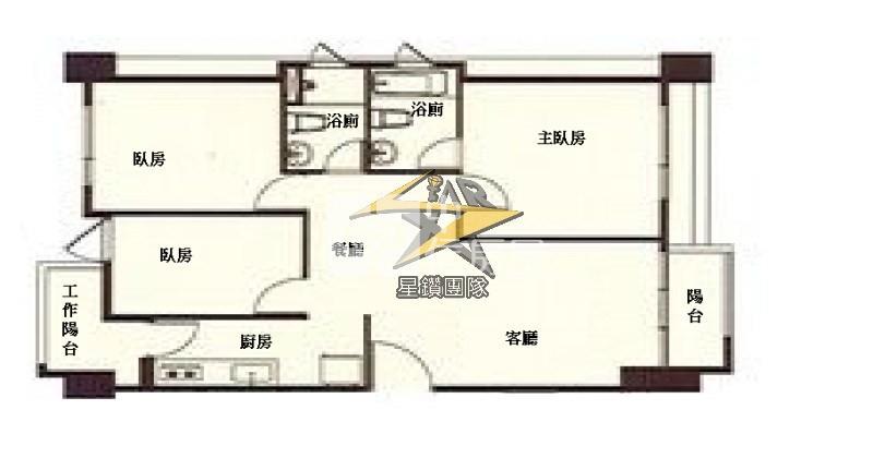 【星鑽】草漯精緻裝潢3房+車位房屋室內格局與周邊環境