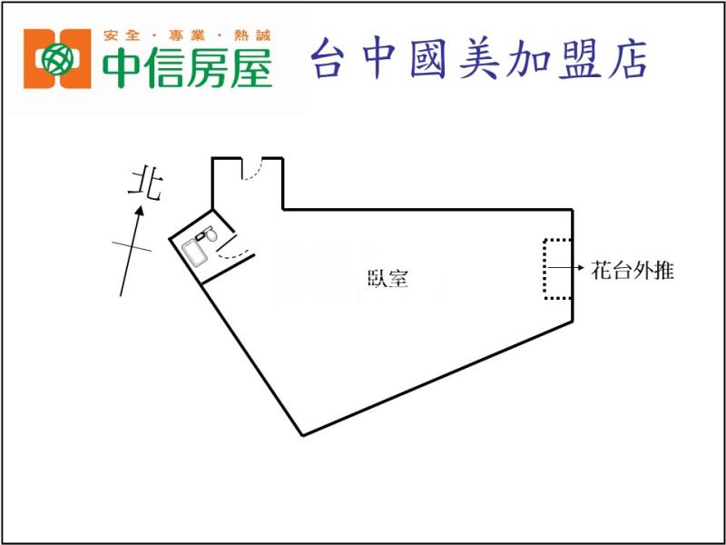 中區精緻套房房屋室內格局與周邊環境