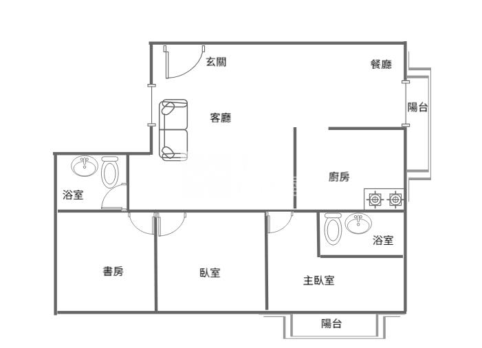 【神馬】北港近媽祖醫院武德宮電梯大樓房屋室內格局與周邊環境