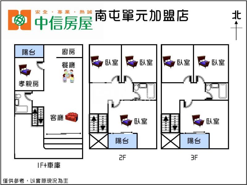 專約7大房透天裝潢戶房屋室內格局與周邊環境