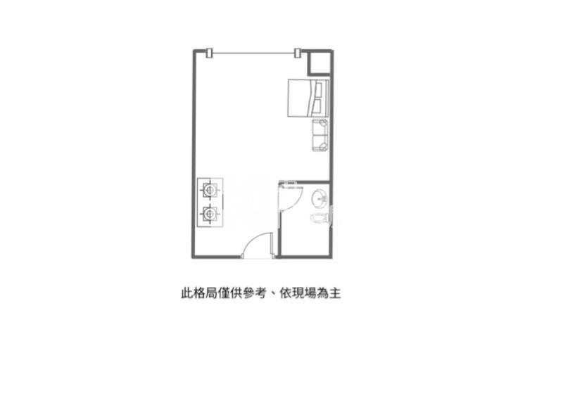 楊梅小資套房房屋室內格局與周邊環境