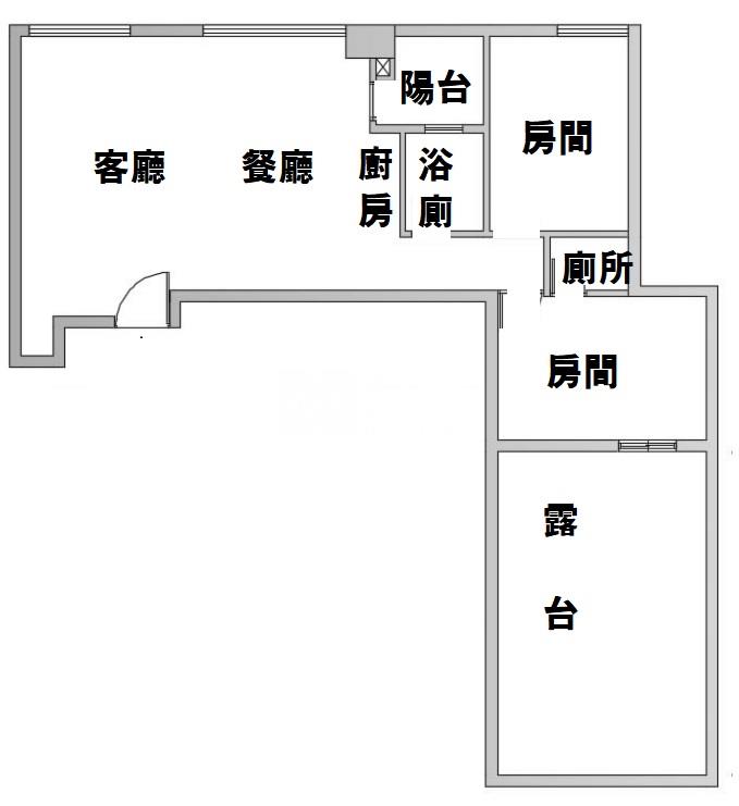 【奔馳】飛飛想露台戶房屋室內格局與周邊環境
