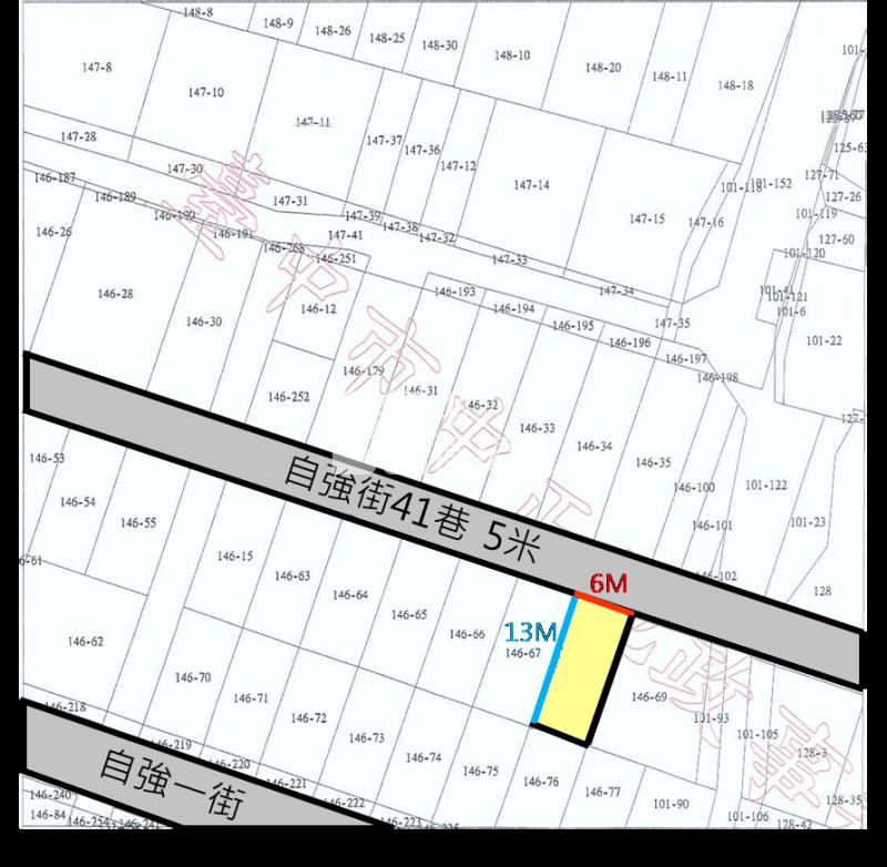 興進園道六米面寬平房(買地送屋)房屋室內格局與周邊環境
