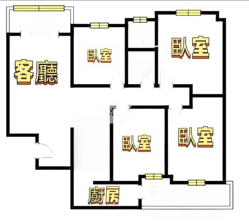 【安家】自立國宅四房車位房屋室內格局與周邊環境