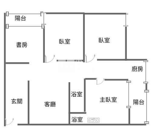【奔馳】天王星美三房房屋室內格局與周邊環境