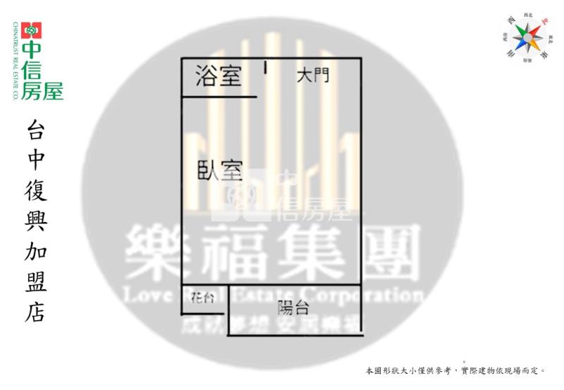 (理想貴族)好事多低總價視野大套房加平面車位房屋室內格局與周邊環境