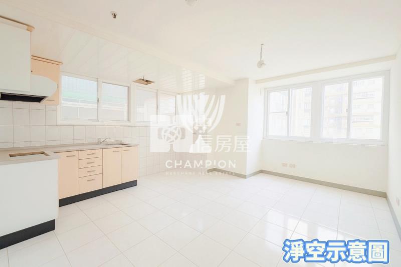 【冠軍】新豐商圈電梯二房平車房屋室內格局與周邊環境