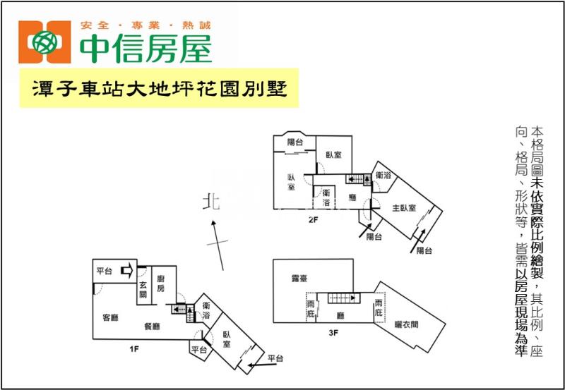 潭子車站大地坪花園別墅房屋室內格局與周邊環境