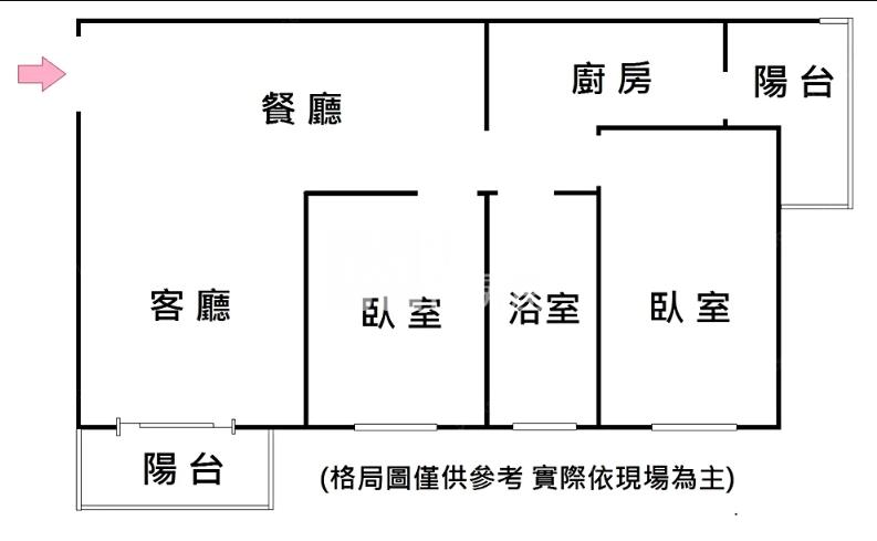 微笑莊園景觀2房車房屋室內格局與周邊環境