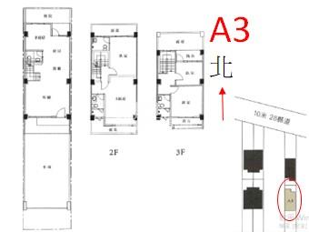番子寮獨棟三車墅A3房屋室內格局與周邊環境