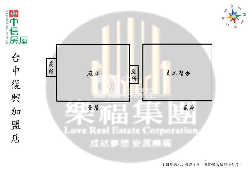 太平大地坪乙工廠房房屋室內格局與周邊環境