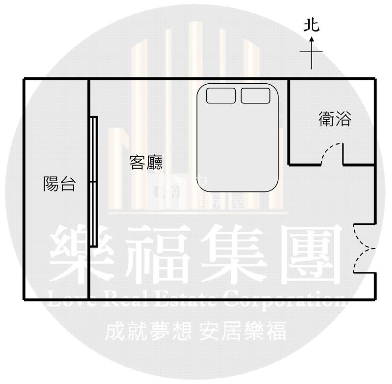 台中醫院旁高樓層美套房房屋室內格局與周邊環境