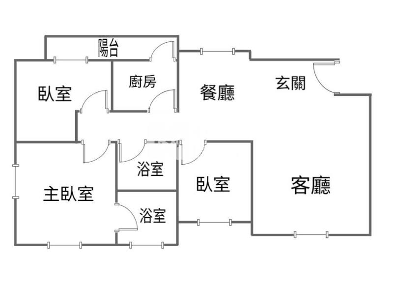 內壢國宅一樓三房車(車位輪抽)房屋室內格局與周邊環境