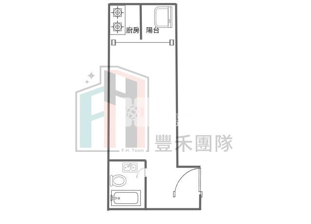 【豐禾】專委 SOGO商圈海華優質大套房房屋室內格局與周邊環境