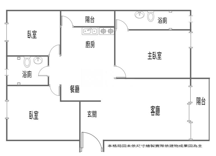 B009 中路特區學區公園3房車房屋室內格局與周邊環境
