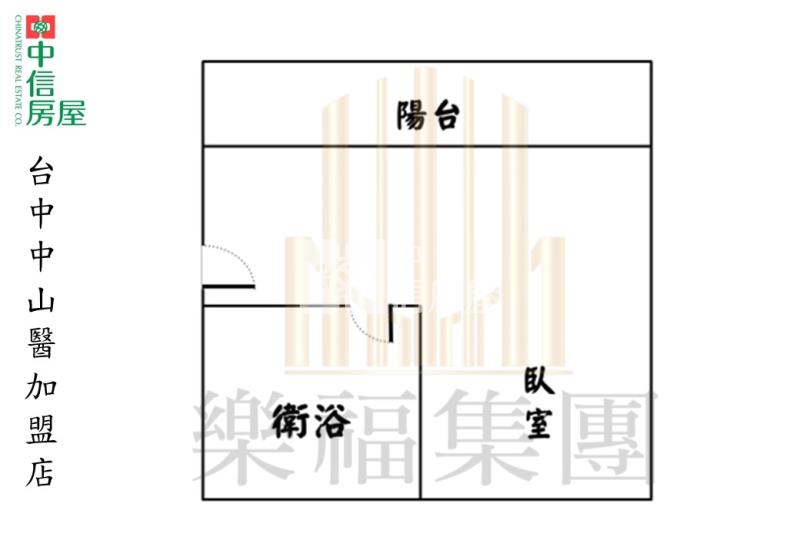 柳川旁高樓層美套A房屋室內格局與周邊環境