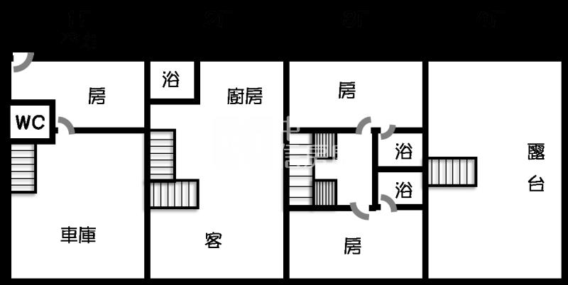 桃園觀音新東坡社區輕宅房屋室內格局與周邊環境